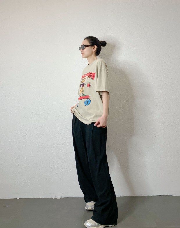 Kids Drawing Print Tee 250307